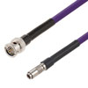 75 欧姆 12G SDI BNC 公头转 1.0/2.3 公头电缆组件，使用 4694R-VL 同轴电缆，25 英尺的图片